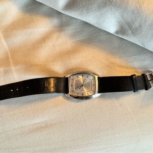 Men's Guess Watch. Black and Silver